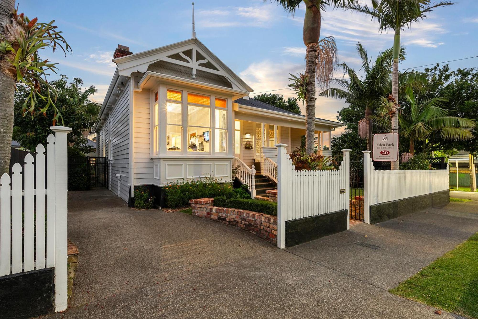 Eden Park Bed And Breakfast Inn Auckland Exterior foto